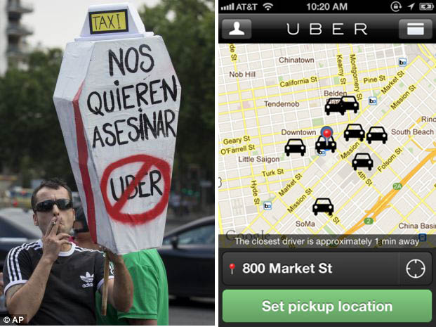 Uber Ditolak Supir Taksi di Indonesia, Hanya Soal Waktu!